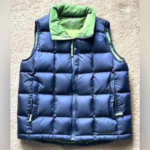 L.L. Bean Kids Navy Puffer Vest